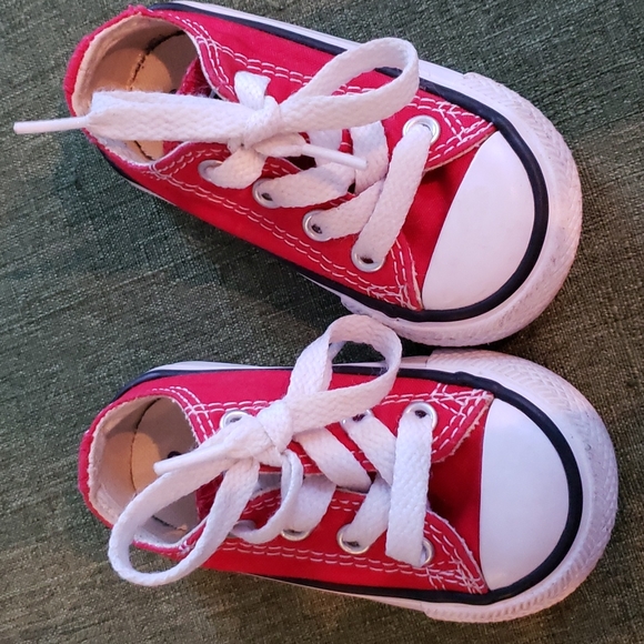 Converse Other - Converse All Star Red Toddler size 3